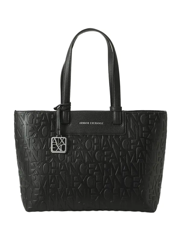 ARMANI EXCHANGE ARMANI EXCHANGE Shopper torba 'Liz Pebble'  crna