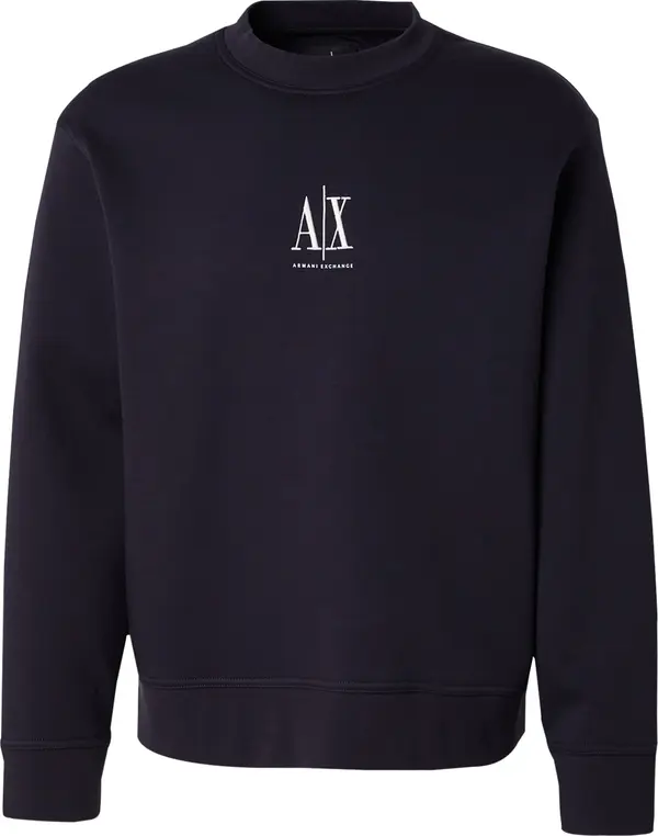 ARMANI EXCHANGE ARMANI EXCHANGE Sweater majica  mornarsko plava / bijela