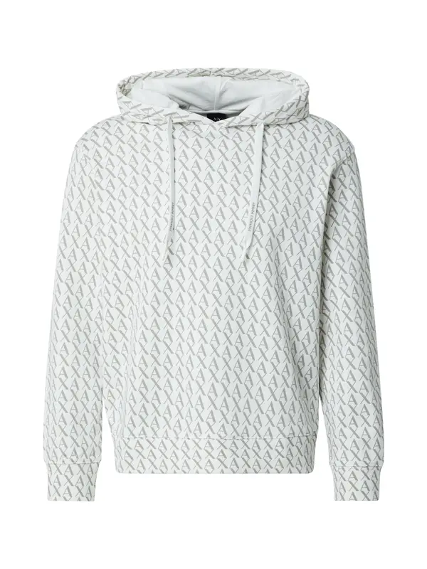 ARMANI EXCHANGE ARMANI EXCHANGE Sweater majica  svijetlosiva / bijela