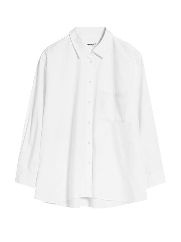 ARMEDANGELS ARMEDANGELS Bluza 'Ealga'  vuneno bijela