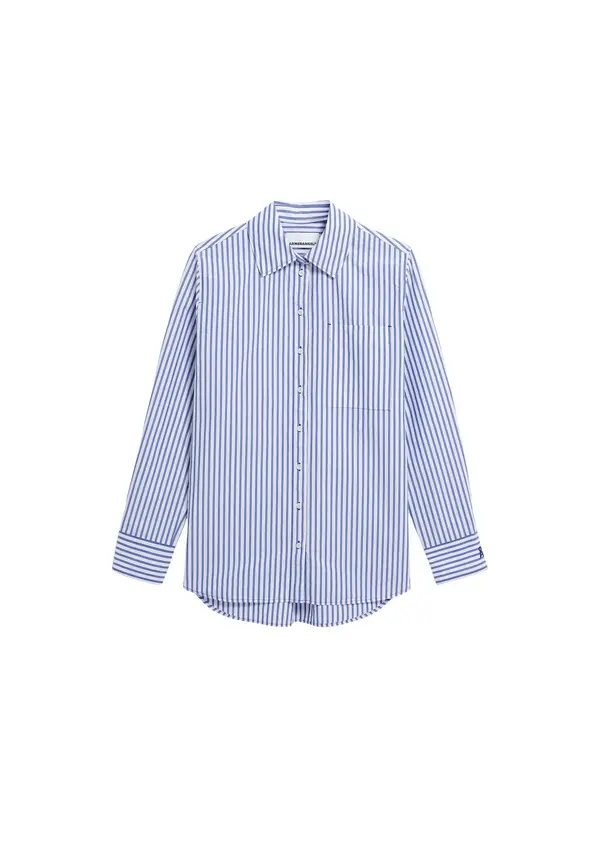 ARMEDANGELS ARMEDANGELS Bluza  plava / bijela