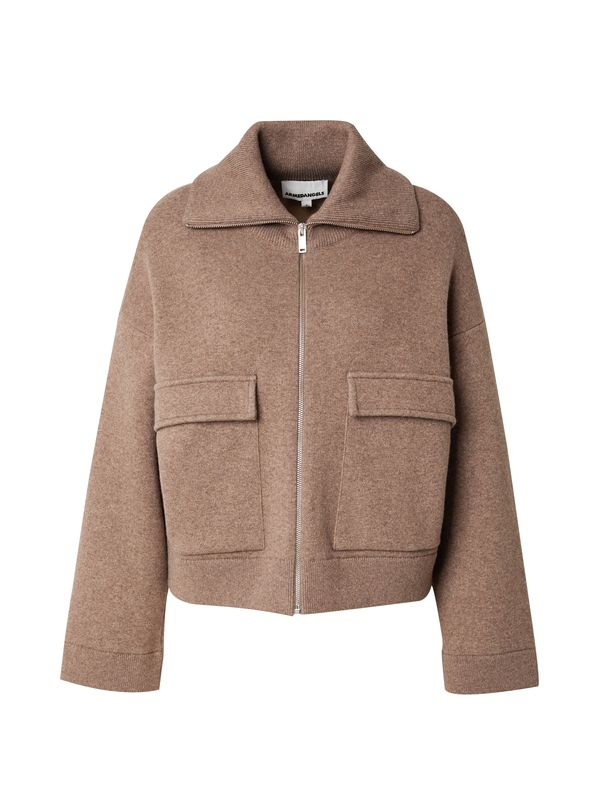 ARMEDANGELS ARMEDANGELS Kardigan 'Joanna'  smeđa melange