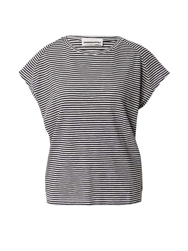 ARMEDANGELS ARMEDANGELS Majica  crna / bijela