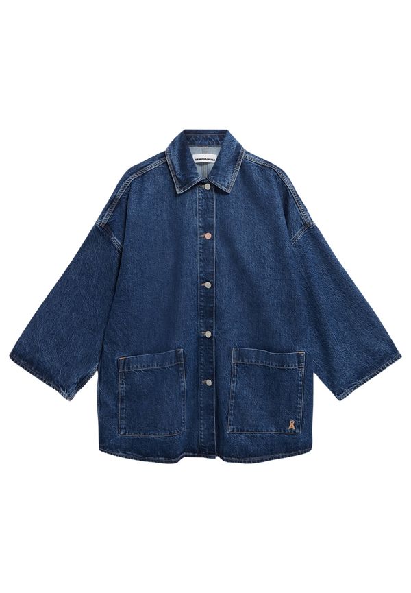 ARMEDANGELS ARMEDANGELS Prijelazna jakna 'Draapy'  plavi traper