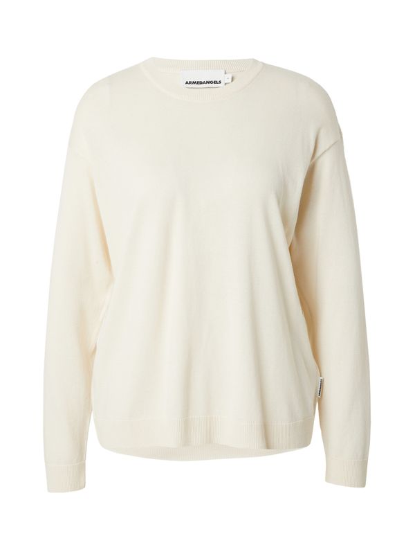 ARMEDANGELS ARMEDANGELS Pulover 'LARUNAA'  ecru/prljavo bijela