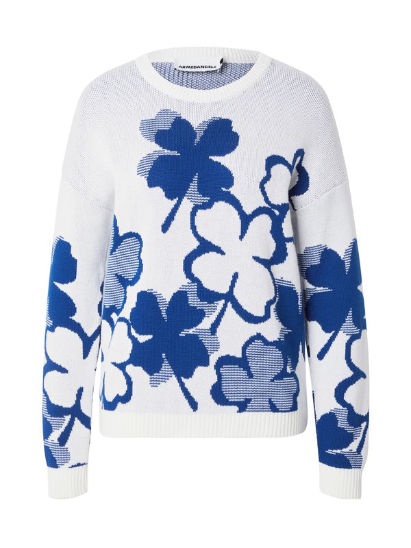 ARMEDANGELS ARMEDANGELS Pulover 'OLESSYAA'  plava / golublje plava / bijela melange