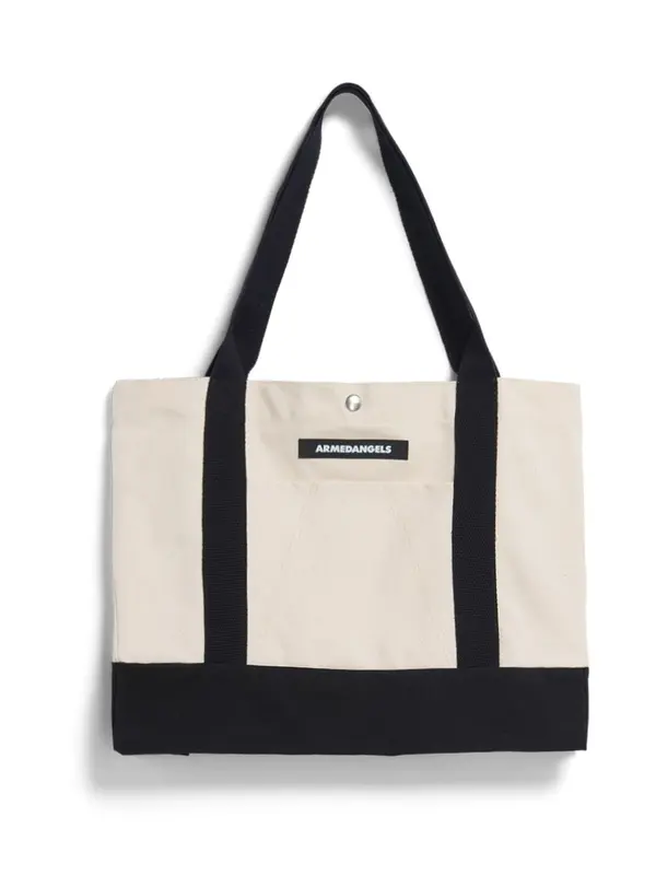 ARMEDANGELS ARMEDANGELS Shopper torba  crna / vuneno bijela