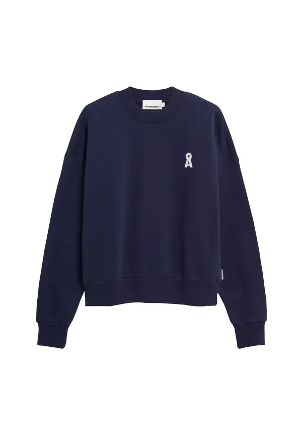 ARMEDANGELS ARMEDANGELS Sweater majica 'ALIZAA'  tamno plava / bijela
