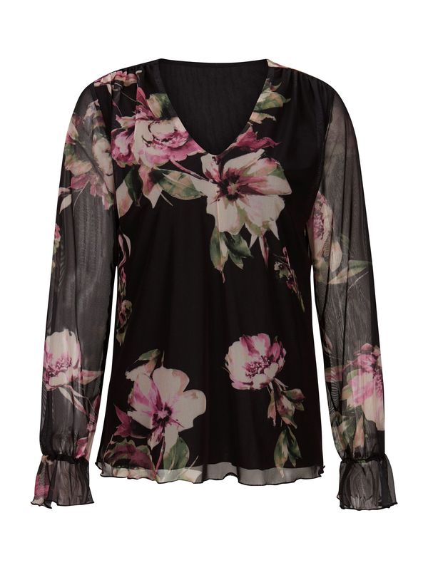 Ashley Brooke by heine Ashley Brooke by heine Bluza  rosé / pastelno roza / crna