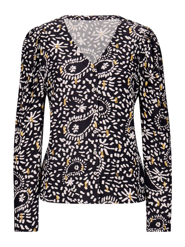 Ashley Brooke by heine Ashley Brooke by heine Bluza  zlatna / crna / bijela