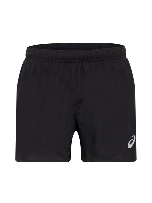 ASICS ASICS Sportske hlače  crna / srebro