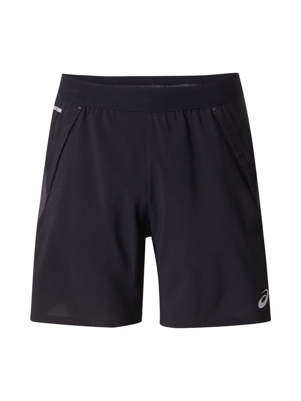 ASICS ASICS Sportske hlače 'ROAD'  kameno siva / crna / bijela