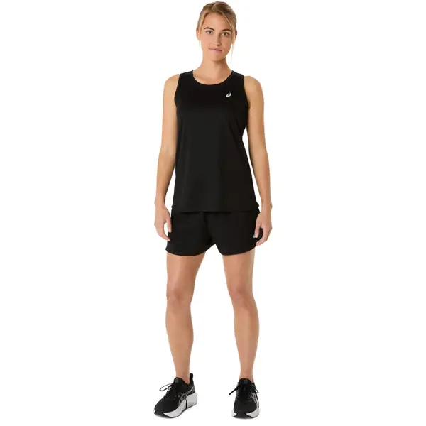 ASICS ASICS Sportski top  svijetlosiva / crna