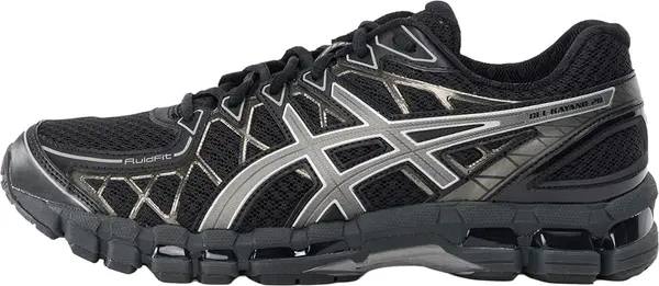 ASICS ASICS SportStyle Niske tenisice 'Gel-Kayano 20'  crna / srebro / bijela