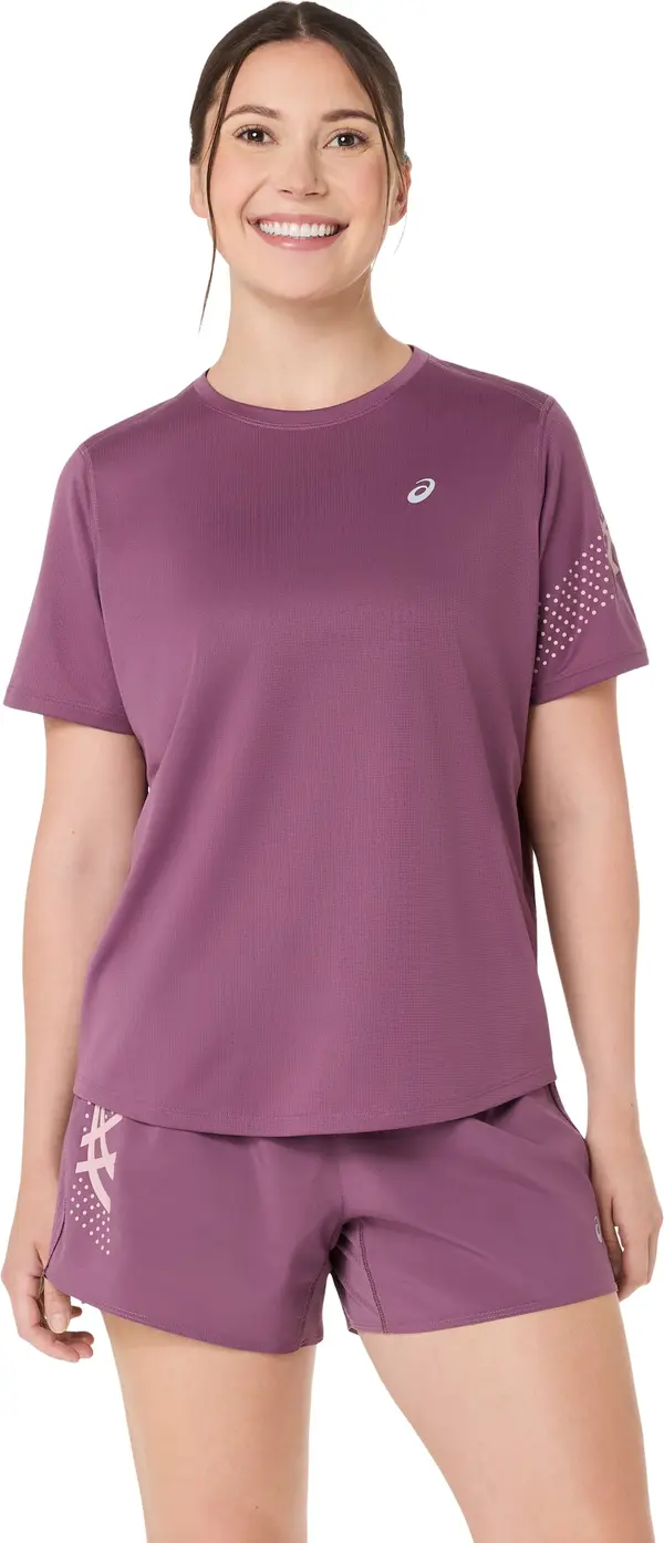ASICS ASICS Tehnička sportska majica  lavanda / bijela