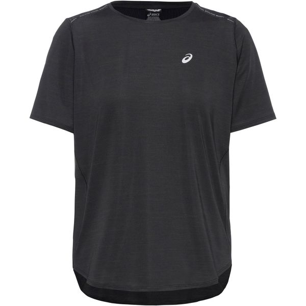 ASICS ASICS Tehnička sportska majica 'ROAD'  crna / bijela