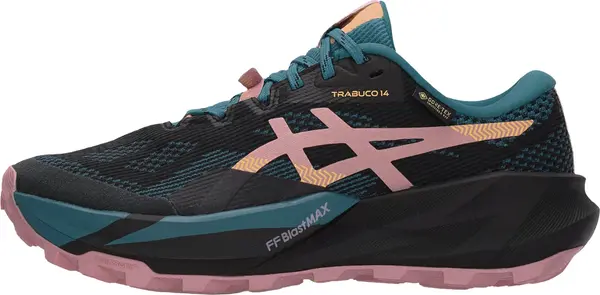 ASICS ASICS Tenisice za trčanje 'TRABUCO 14'  tirkiz / puder roza / crna