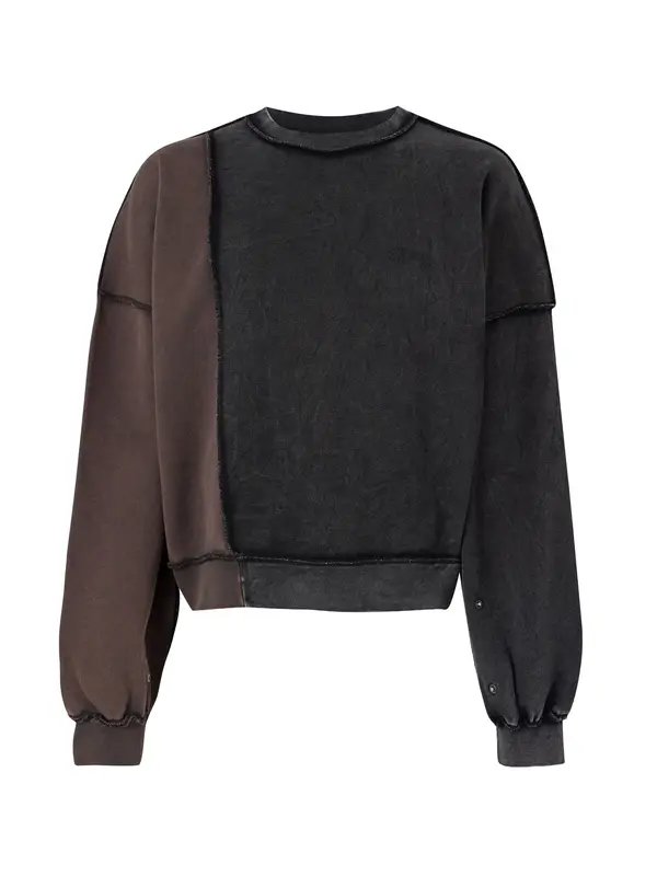 Atelier de roupa Atelier de roupa Sweater majica 'Cleave'  siva