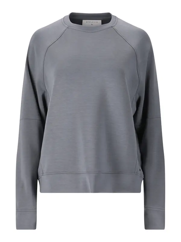 Athlecia Athlecia Sportska sweater majica 'Jacey'  tamo siva