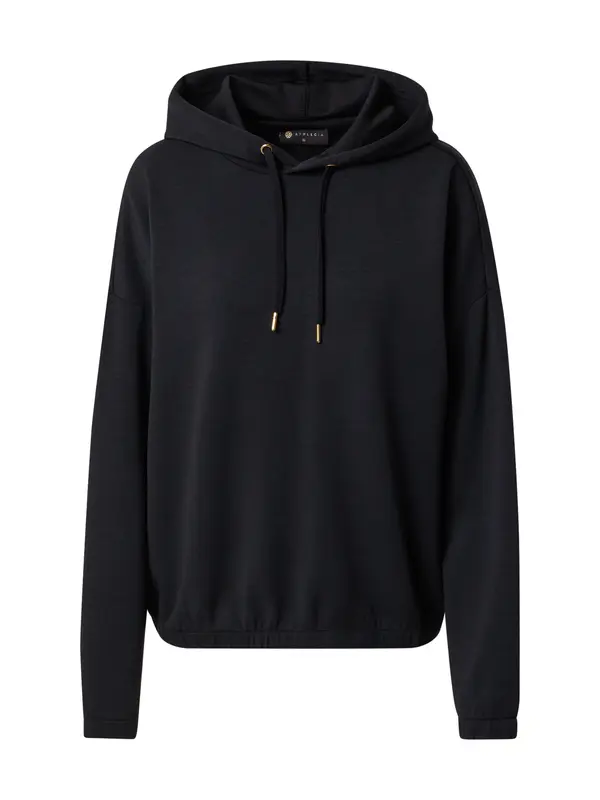 Athlecia Athlecia Sportska sweater majica 'Namier'  crna melange