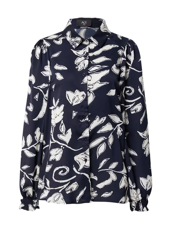 AX Paris AX Paris Bluza  mornarsko plava / bijela