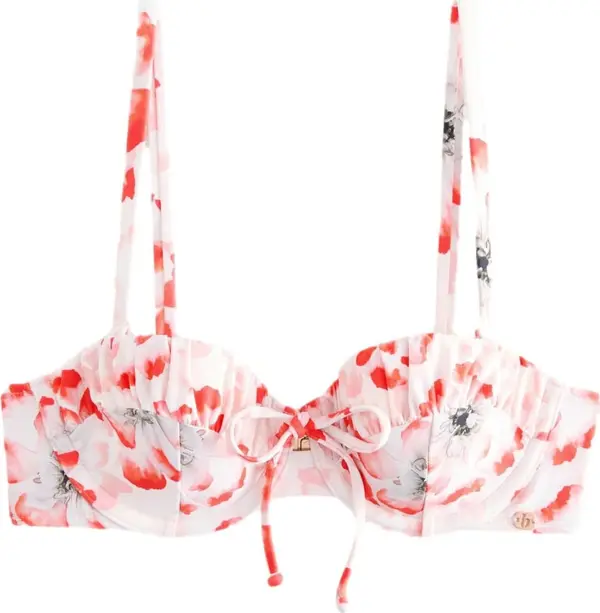 B by Ted Baker B by Ted Baker Bikini gornji dio  crvena / crna / bijela