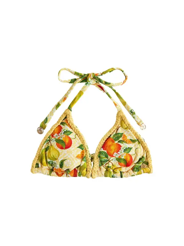 B by Ted Baker B by Ted Baker Bikini gornji dio  žuta / zelena / narančasta / ciglasto crvena