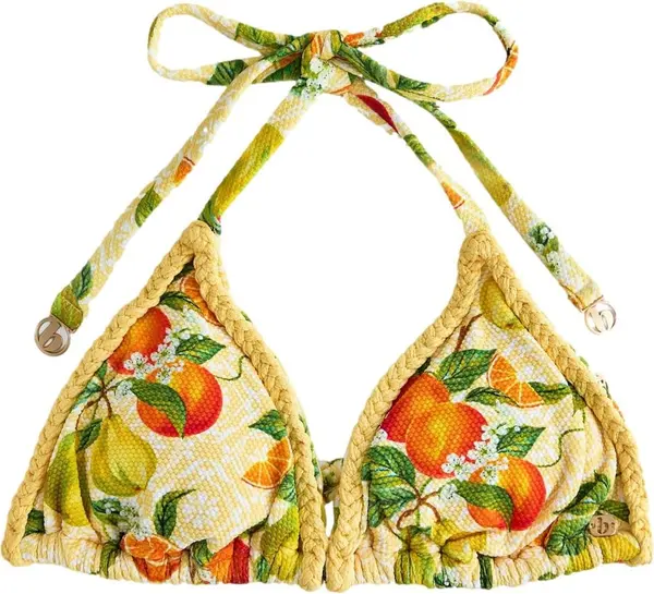 B by Ted Baker B by Ted Baker Bikini gornji dio  žuta / zelena / narančasta / ciglasto crvena
