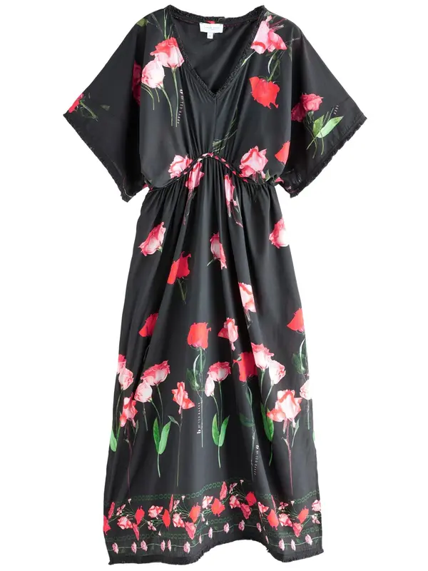 B by Ted Baker B by Ted Baker Haljina za plažu  zelena / crvena / crna / bijela