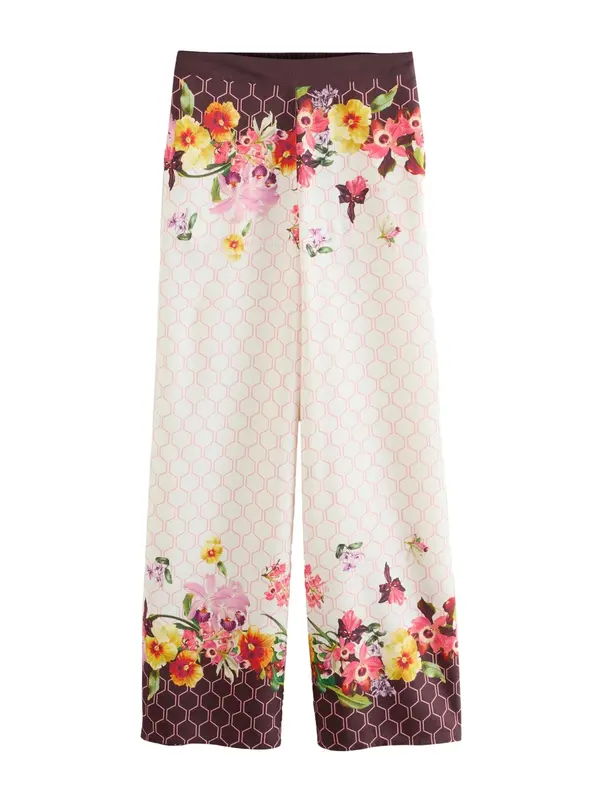 B by Ted Baker B by Ted Baker Hlače  ecru/prljavo bijela / žuta / crvena