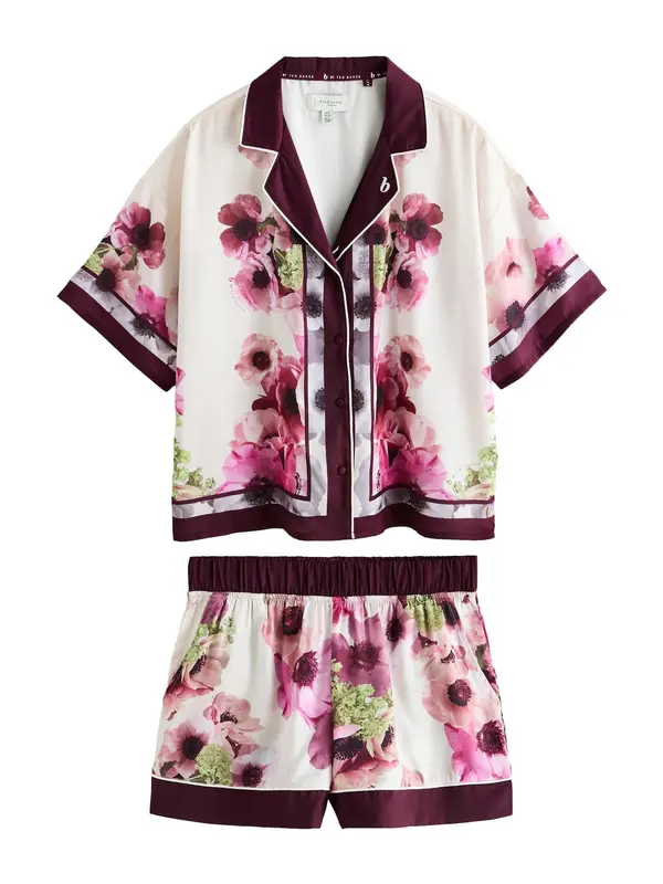 B by Ted Baker B by Ted Baker Pidžama  ecru/prljavo bijela / pastelno zelena / ciklama / roza