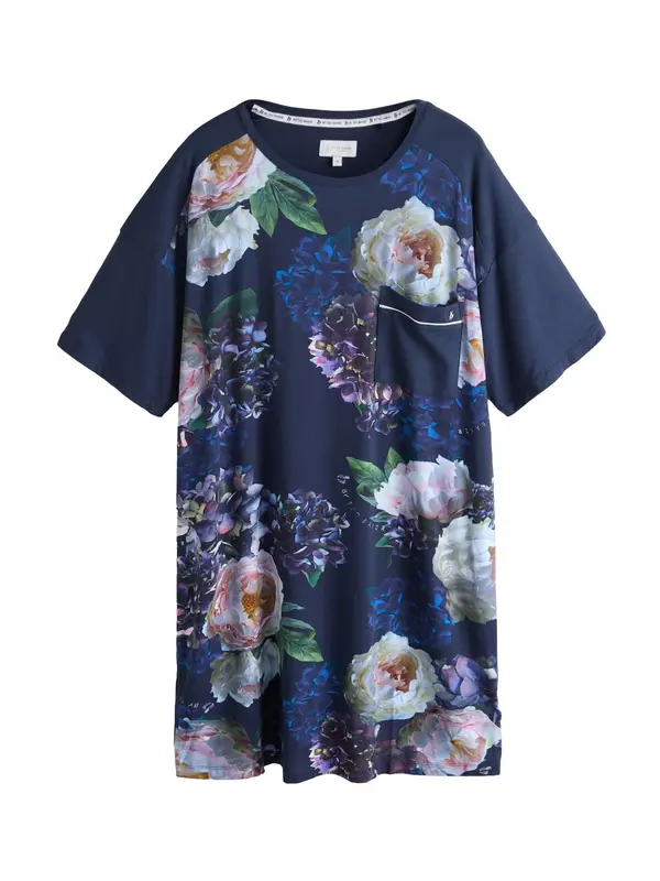 B by Ted Baker B by Ted Baker Spavaćica košulja  plava / morsko plava / mornarsko plava / ljubičasta