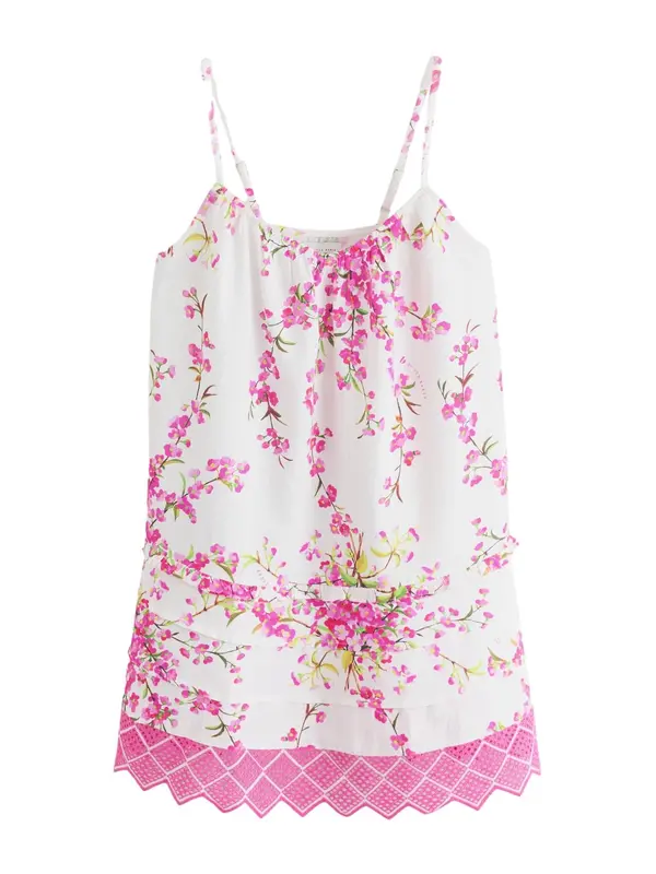 B by Ted Baker B by Ted Baker Spavaćica košulja  zelena / maslinasta / roza / bijela