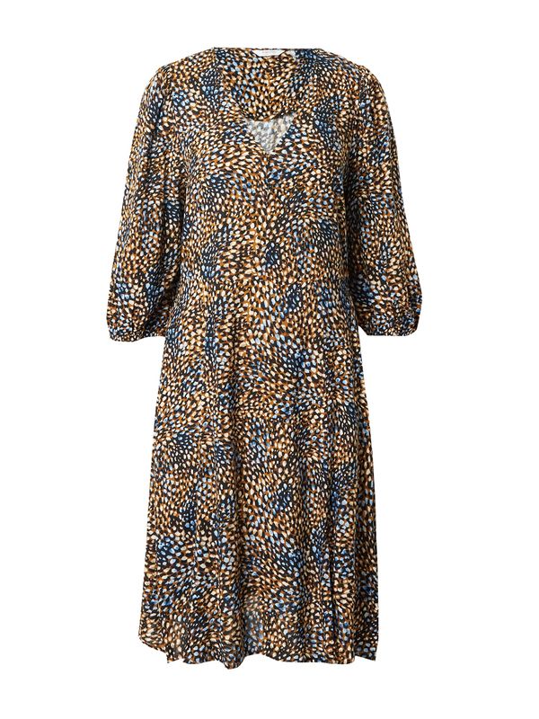 b.young b.young Haljina 'JOSA'  svijetloplava / konjak / crna / bijela