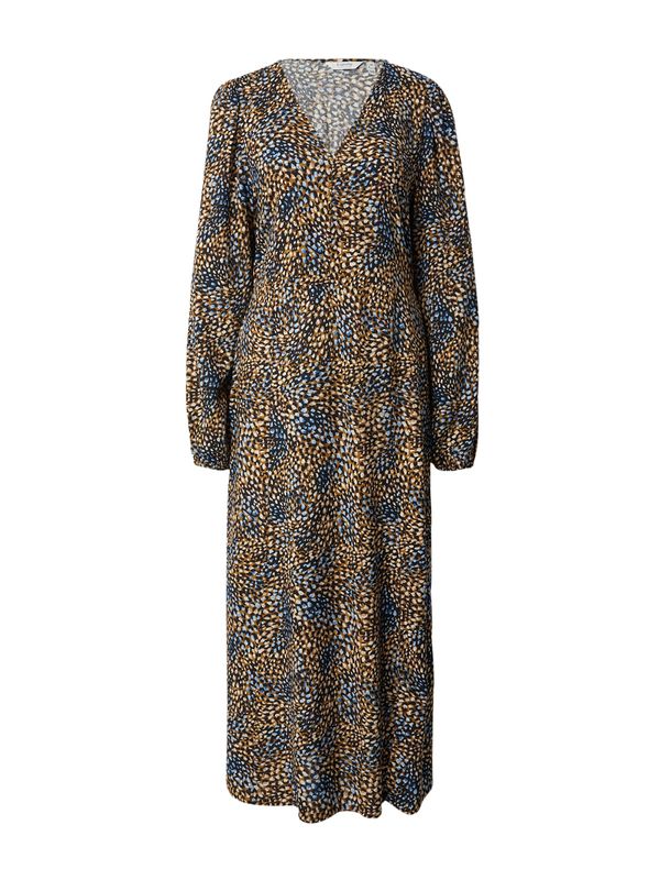 b.young b.young Haljina  mornarsko plava / smeđa / bijela