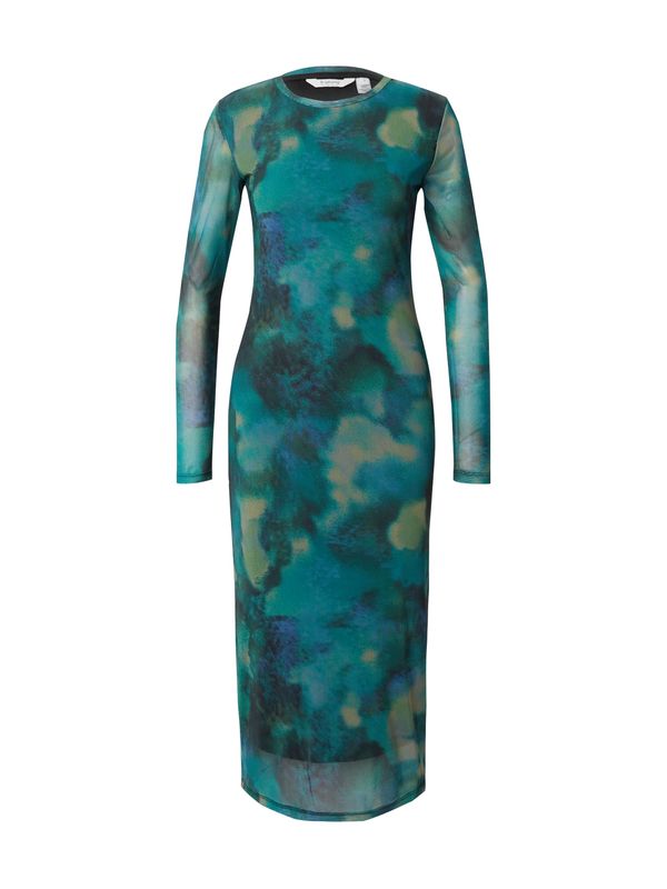 b.young b.young Haljina 'Paloma'  kobalt plava / maslinasta / petrol / smaragdno zelena