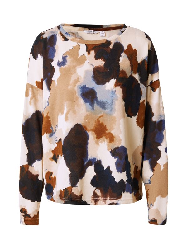 b.young b.young Majica 'Pieta'  boja pijeska / sivkasto bež / mornarsko plava / tamno smeđa