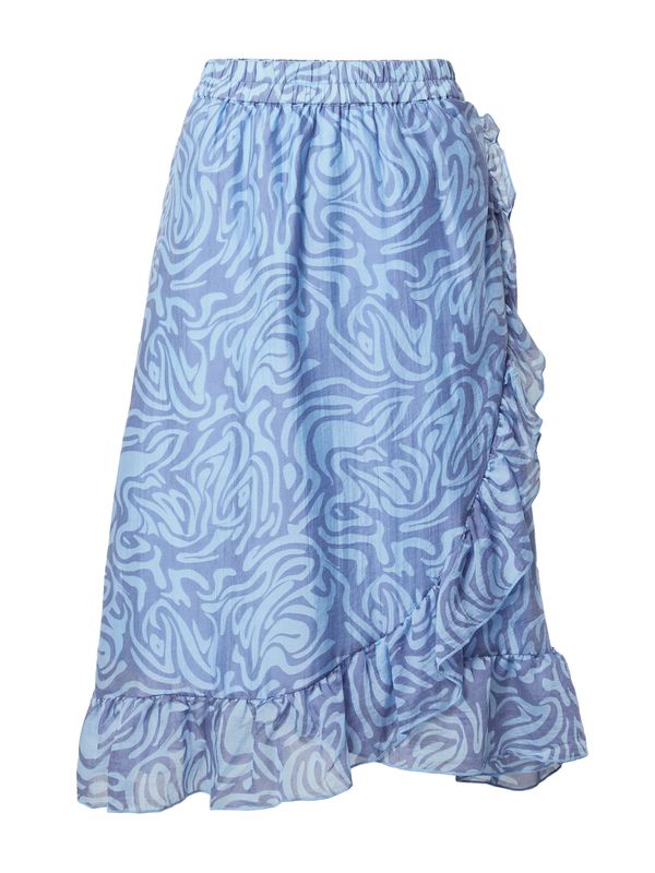 b.young b.young Suknja 'HINI'  sivkasto plava / svijetloplava