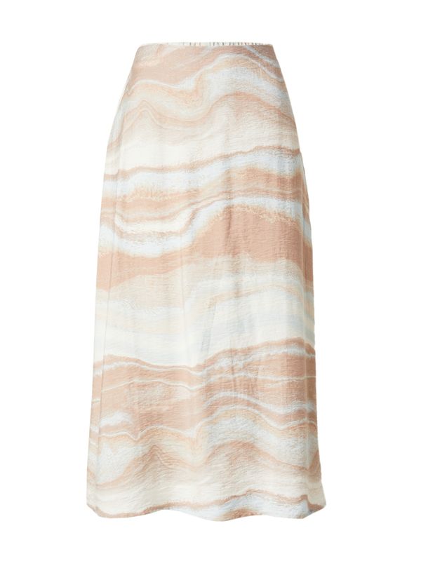 b.young b.young Suknja 'IHAMMA'  boja devine dlake (camel) / svijetloplava / taupe siva / bijela