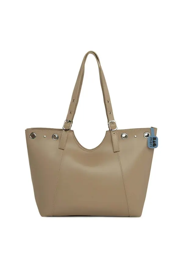 Bagmori Bagmori Shopper torba  tamno bež