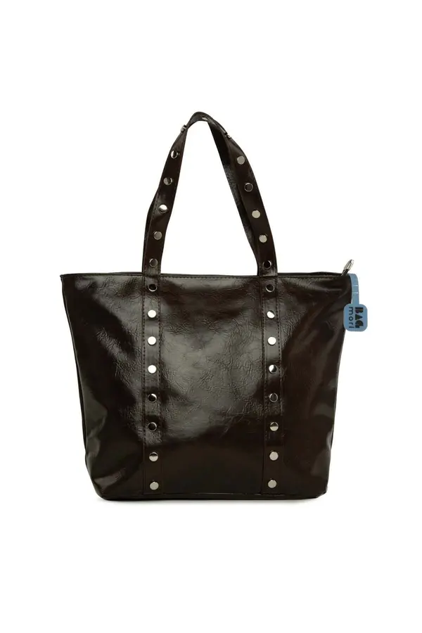 Bagmori Bagmori Shopper torba  tamno smeđa