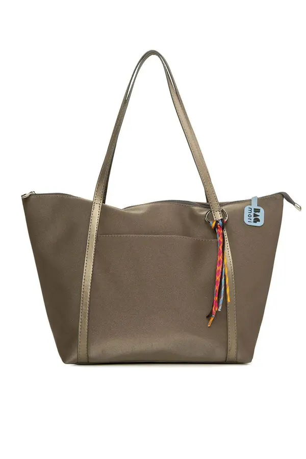 Bagmori Bagmori Shopper torba  zlatna / boja blata