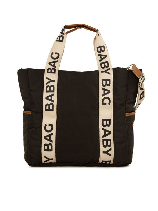 BagMori BagMori Torba za pelene  bež / crna