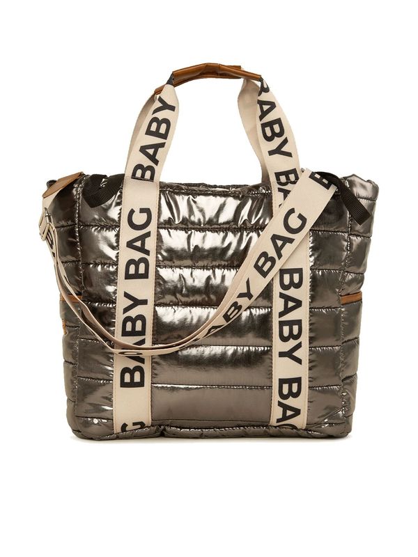 BagMori BagMori Torba za pelene  bež / taupe siva / crna