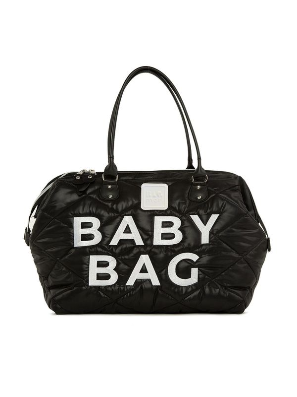 BagMori BagMori Torba za pelene  crna / bijela