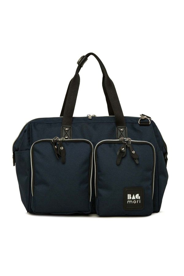 Bagmori Bagmori Torba za pelene  morsko plava / bijela