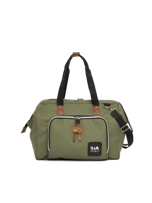 BagMori BagMori Torba za pelene  smeđa / maslinasta / crna / bijela