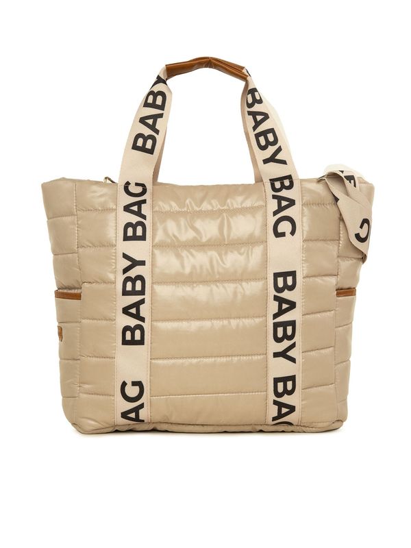 BagMori BagMori Torba za pelene  svijetlosmeđa / crna