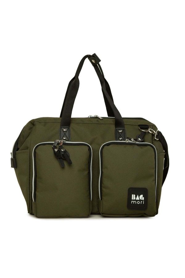 Bagmori Bagmori Torba za pelene  tamno zelena / crna