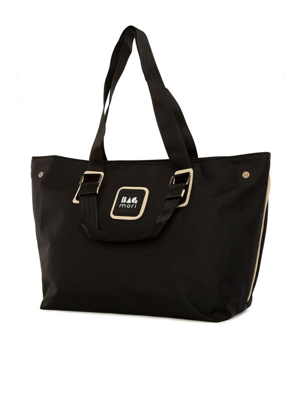BagMori BagMori Torba za pelene  zlatna / crna